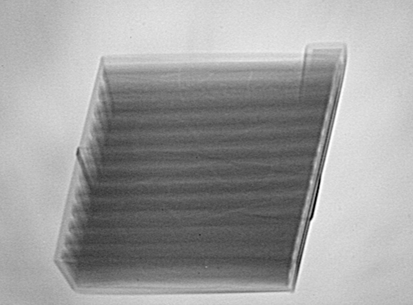 チョコレートのX線画像